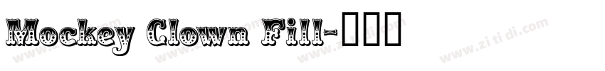 Mockey Clown Fill字体转换